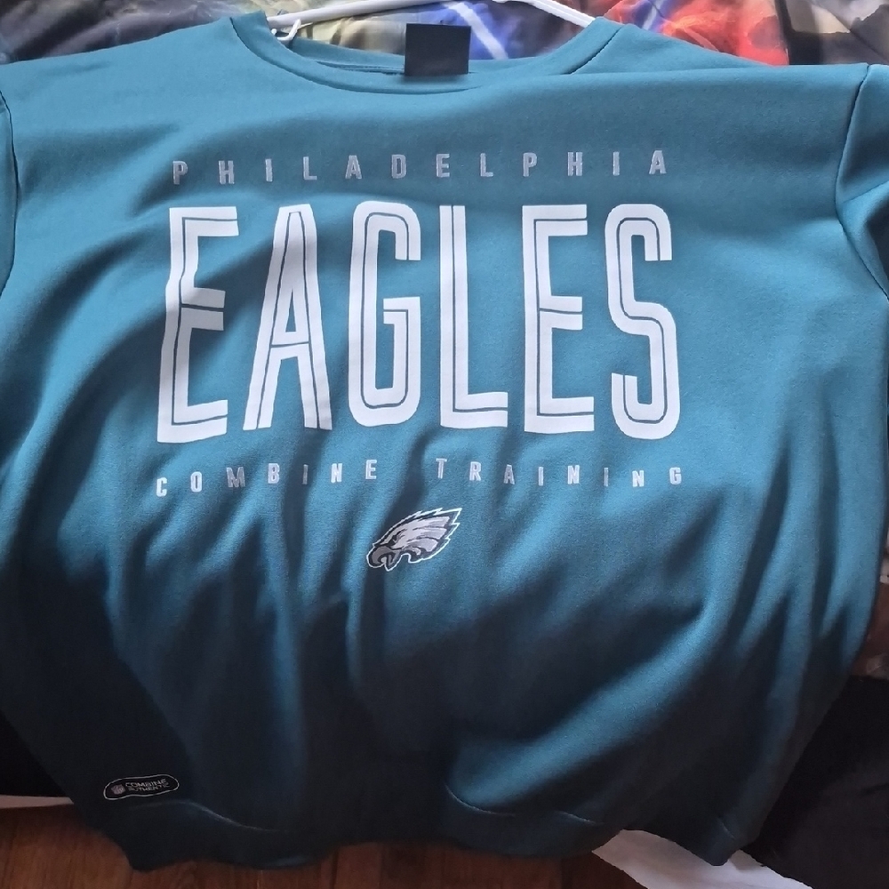 Philadelphia Eagles Teal Training Sweatshirt
